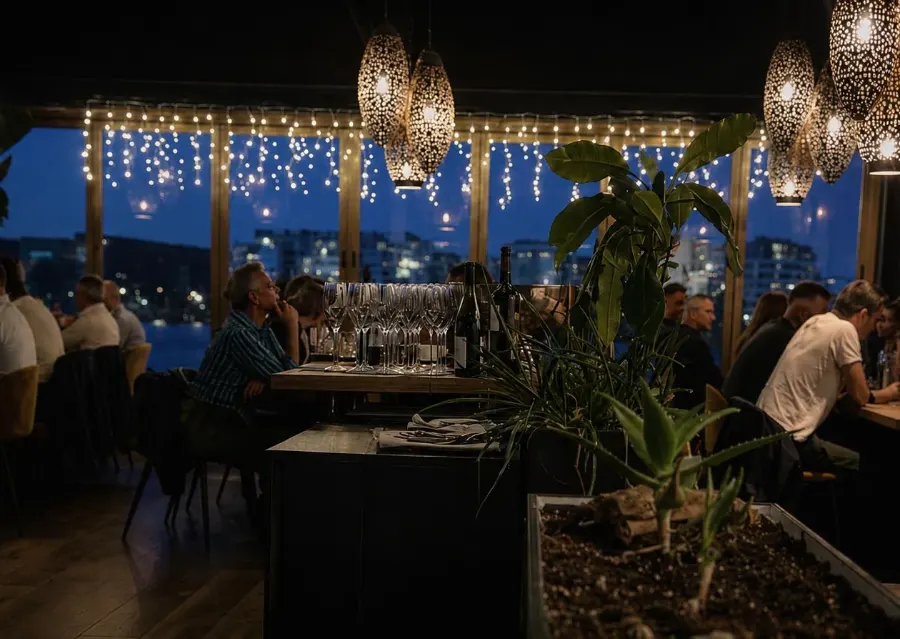 restaurant aan het water amsterdam avond nomad 1 Home